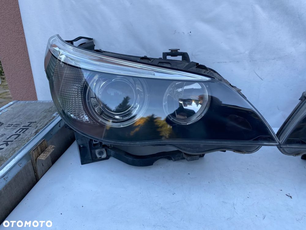 lampy BMW 5 E60 bi xenon D1S komplet EU całe - 2