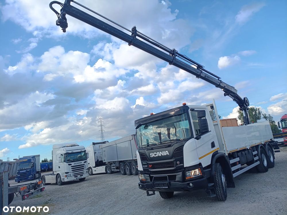 Scania P450, 6X4,HIAB188 HIDUO ES4,200tyś, Sprowadzony serwis !! - 2