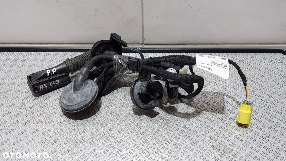 INSTALACJA DRZWI WIĄZKA PRAWY PRZÓD AUDI A4 B8 NR 8K0971030D - 1