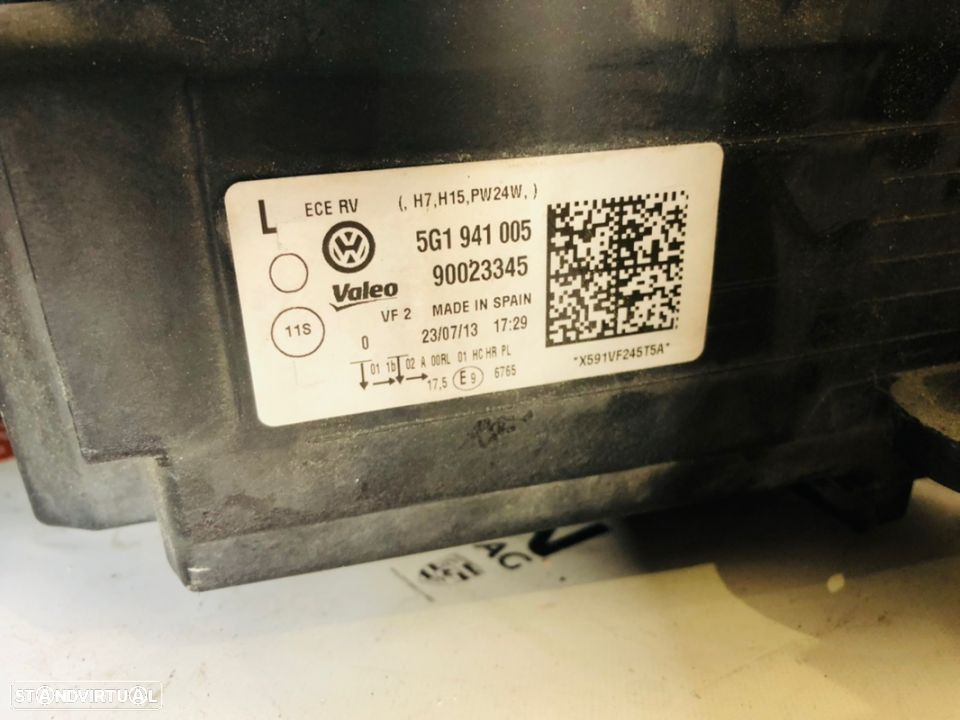 Farol Ótica ESQ - VW Golf VII (5G/5G1) - 4