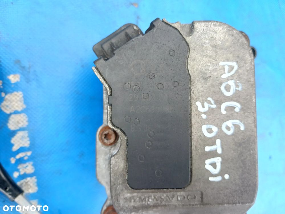 NASTAWNIK KLAP KOLEKTORA SSĄCEGO 059129086 AUDI A6 C6 3.0 TDI BMK ASB - 5