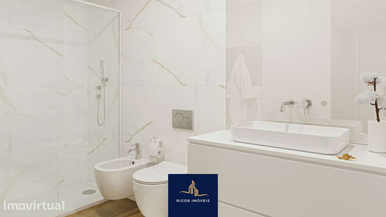 Apartamento T3-Condomínio Privado c/ Piscina e Jardim- Póvoa de Varzim - Grande imagem: 5/17