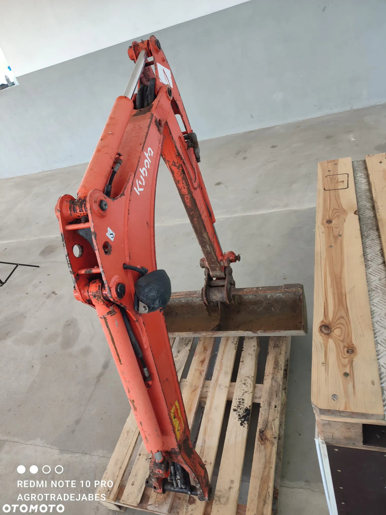Maszt Ramię kompletne  Kubota KX 41-3V - 3