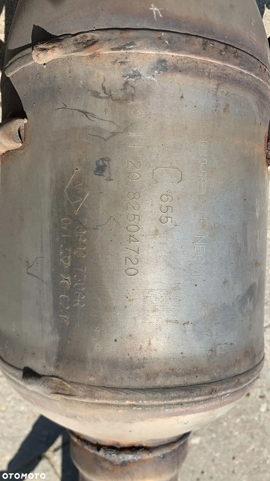 TRAFIC III VIVARO katalizator DPF 208007308R - 2