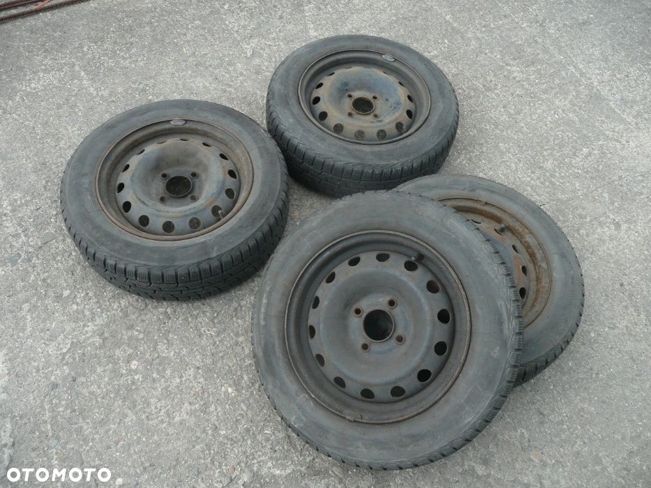 14” - Felgi 4x108 , r-14 cali - Oryginał  CITROEN / PEUGEOT - C2 , C3 , Saxo, Xsara , Berlingo  --  1007 , Partner , 301 , Tepee , 207 , 206 -  Stalowe  Koło Dojazdowe Rezerwowe Zapasowe Dojazdówka Zapasówka Rezerwa - 1