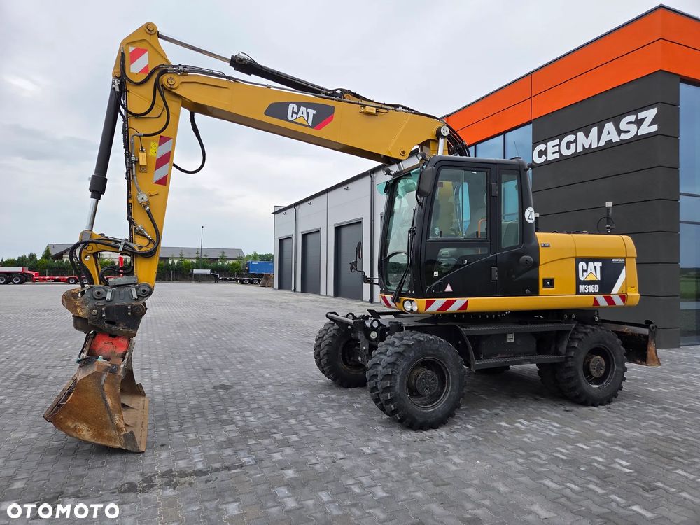 Caterpillar M316D / z Niemiec / Tylko 7500 mth / Bez DPF i AD Blue / - 1