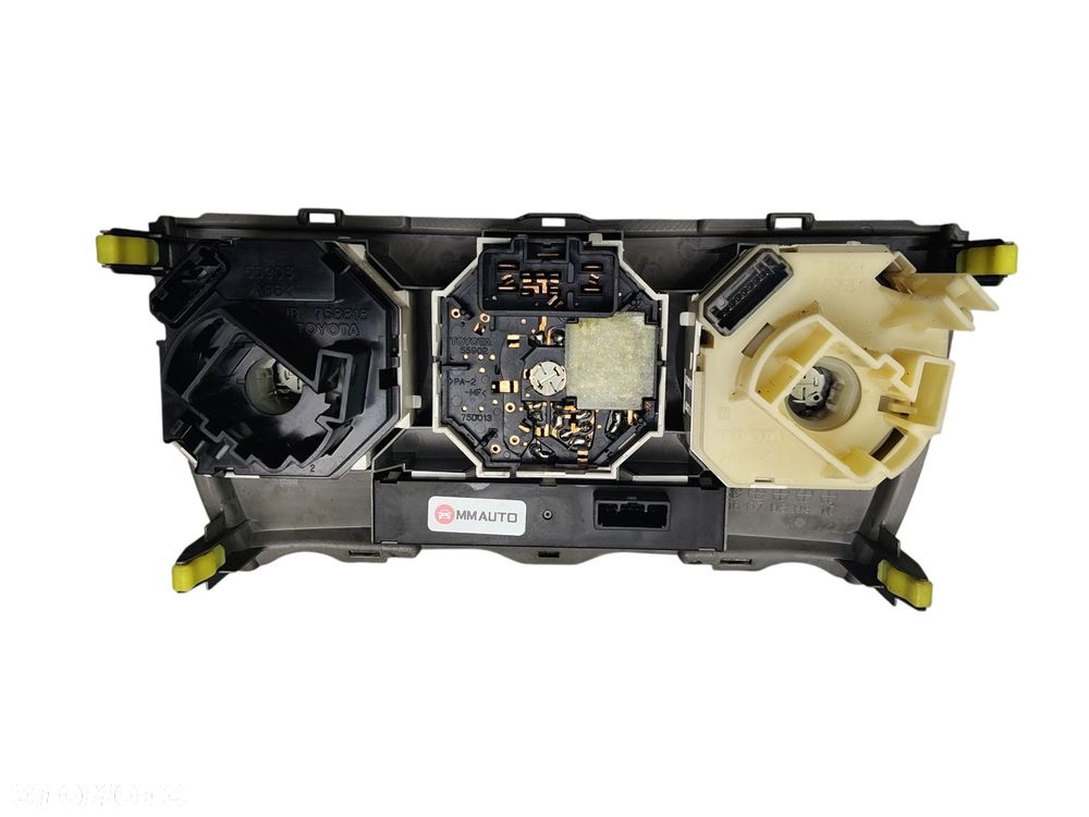 PANEL KLIMATYZACJI MANUALNY TOYOTA AURIS I E15 (2006-2009) 1.4 D4D 90KM 55406-12410/20 - 2