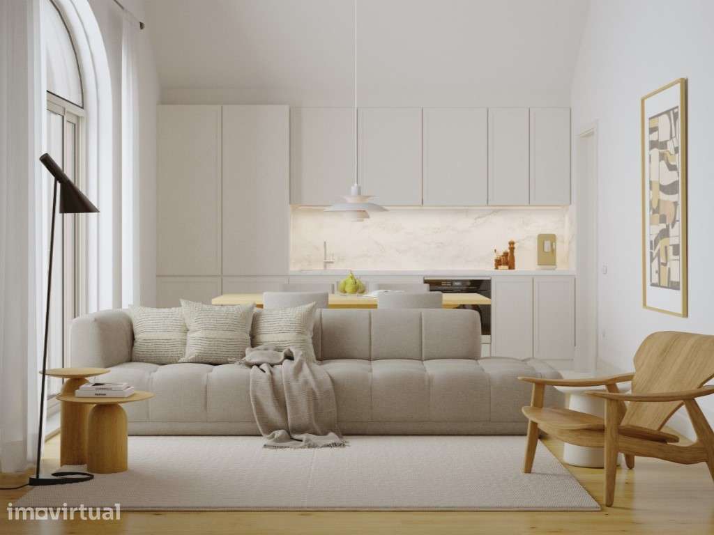 Apartamento T1 em Cedofeita com jardim privativo - Grande imagem: 2/34