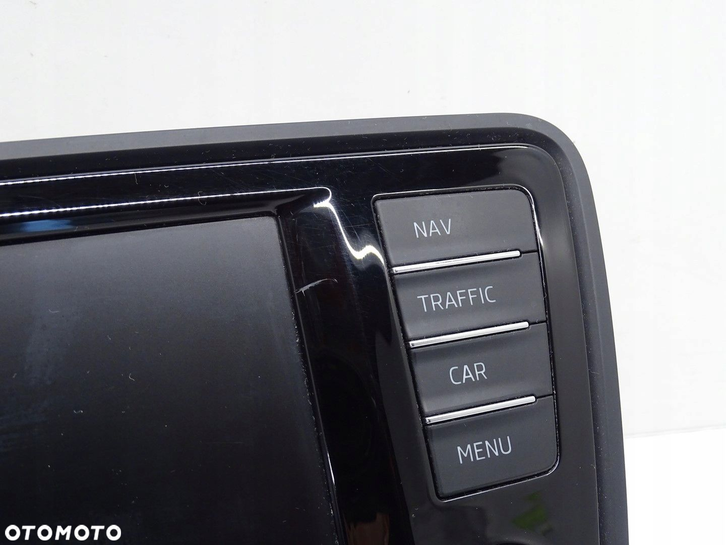EKRAN WYŚWIETLACZ MONITOR MMI RADIA SKODA OCTAVIA III 5E 5E0919605J - 4