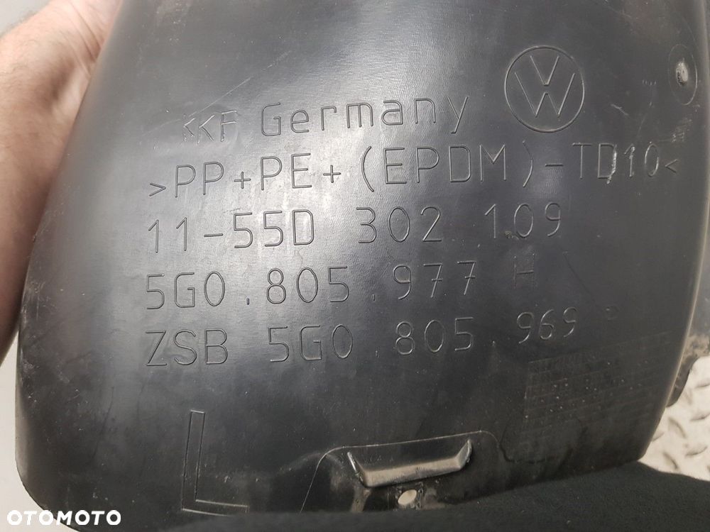 NADKOLE 1cz. LEWE PRZEDNIE PRZÓD VW GOLF VII 7 LIFT 16-20 5G0805977H - 3