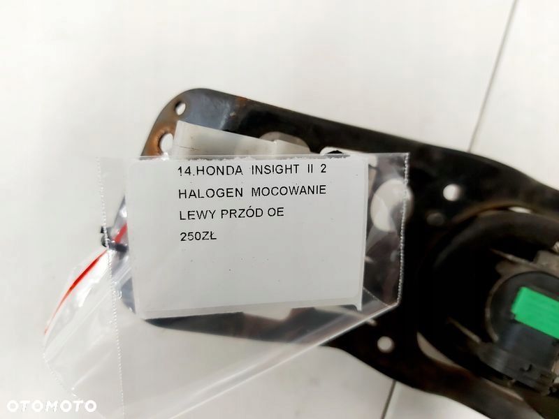 honda insight 2 ii halogen lewy światło lampa przeciwmgielna lewa mocowanie - 6