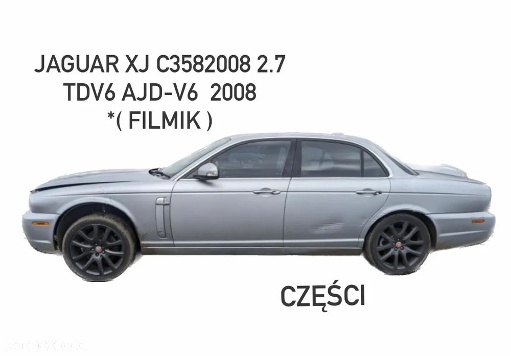 Tp3 Jaguar xj x358 2.7 tdv6 adj-v6 2008 Klamka błotnik listwa drzwi uszczelka szyba nadkole zamek - 1