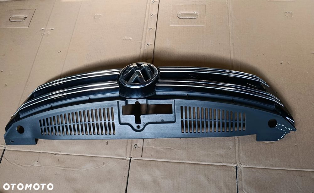 VW TIGUAN I 5N GRILL ATRAPA ZDERZAKA PRZÓD 5N0853653E - 2
