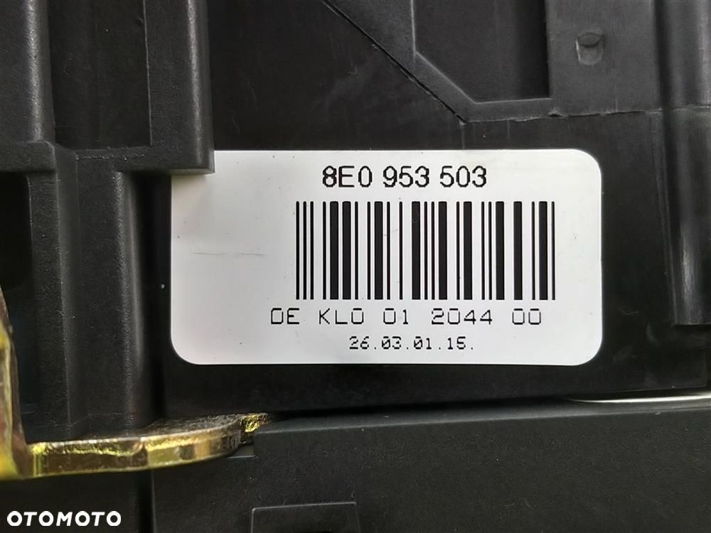 Przełącznik zespolony pająk Audi A4 B6 8E 2000-2006 8E0953549 - 6