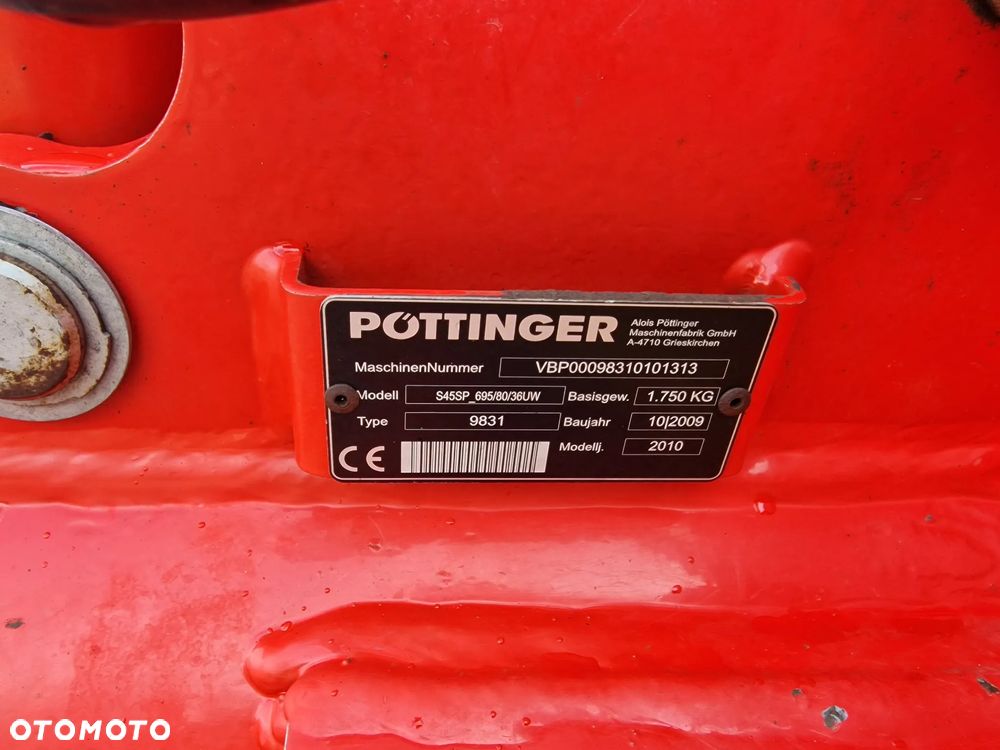 Pottinger Servo 45S Plus, 6 skibowe - 8