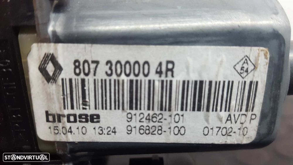 MOTOR ELEVADOR FRENTE DIREITO RENAULT MEGANE III BERLINA 5 P EXPRESSION - 4