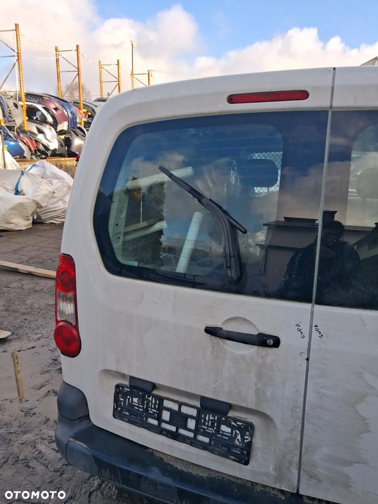 PEUGEOT PARTNER 08- DRZWI LEWE TYL TYLNE EWPA - 3