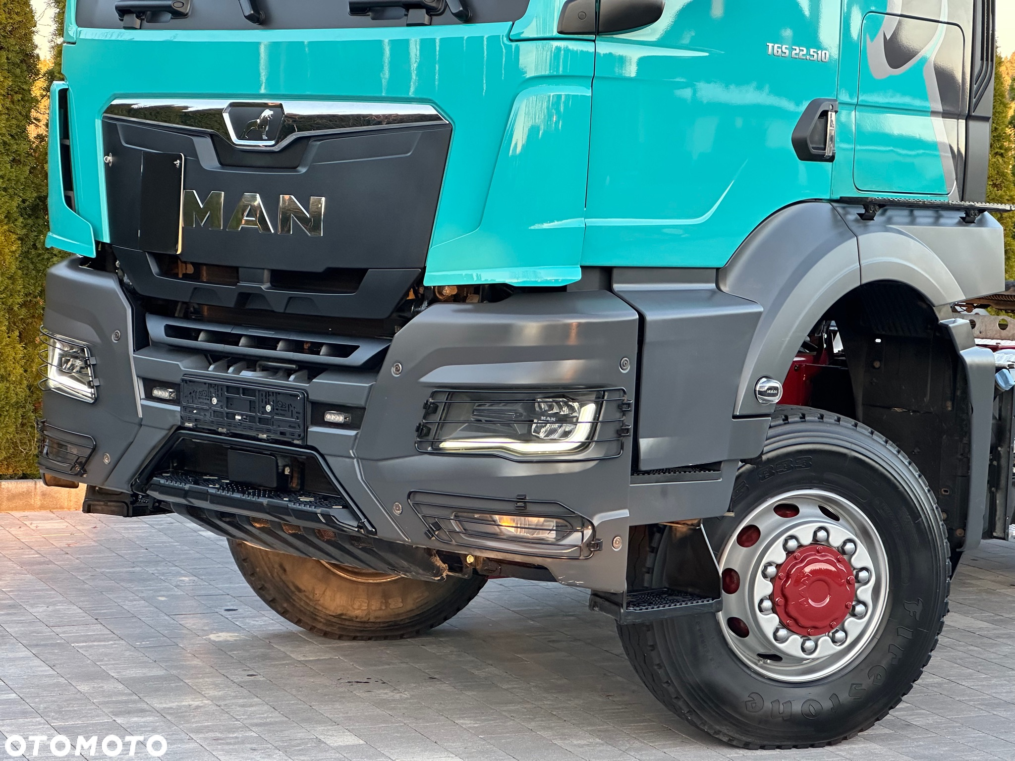 MAN / TGS / 18.510 / 4x4 / STAŁY NAPĘD + REDUKTOR  / ALLROAD / - 15