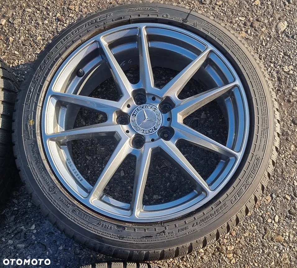 Koła felgi opony ZIMA Mercedes A B Klasa CLA GLA W246 W176 Falken MS449 225/45/17 225/45R17 - 4