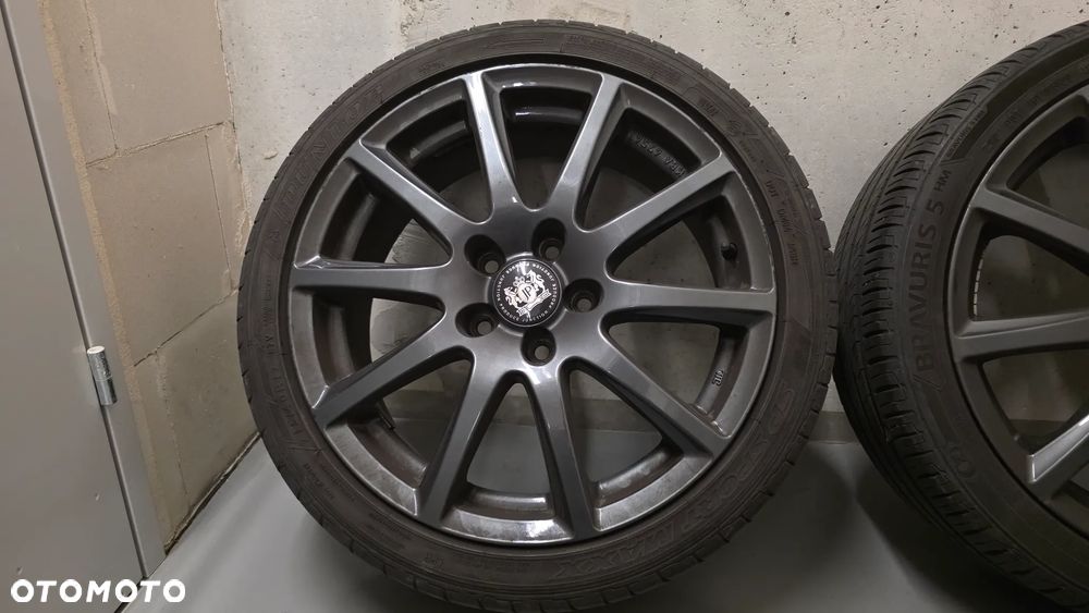 Alufelgi RIAL 17" KBA 47541 z oponami letnimi 215/40 R17 - 2