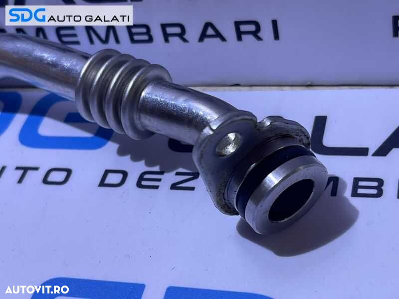 Teava Conducta Retur Ulei Turbo Turbina Turbosuflanta VW Polo 6R 1.6 TDI 2010 - 2018 Cod 04L145736E [M6169] - 2
