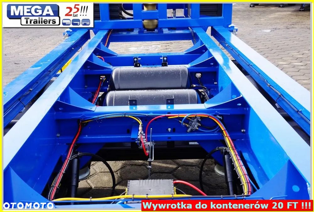 Inny 33m³ / 20 Ft kontenery wywrotki naczepy z ADR EX3 - MEGA Trailers !!! - 33