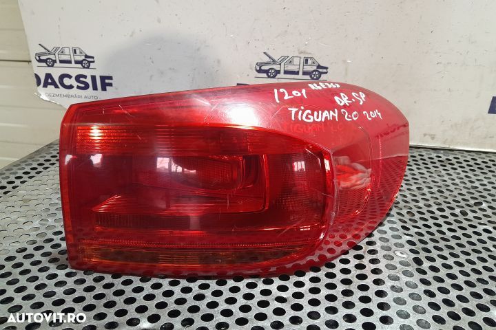 Lampa / Tripla stop dreapta pe aripa Volkswagen VW Tiguan 1 [facelift - 1
