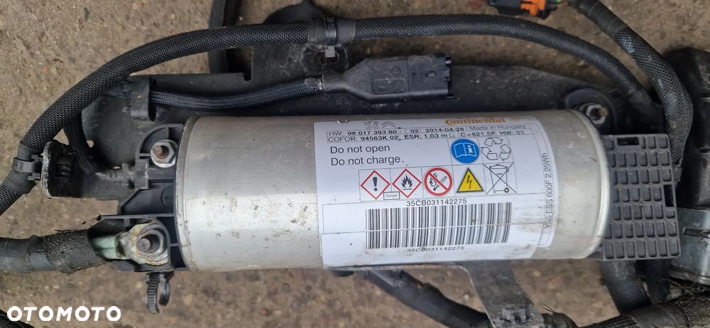 CITROEN DS3 MODUŁ KONDENSATOR START STOP 9801739380 9802096780 - 2