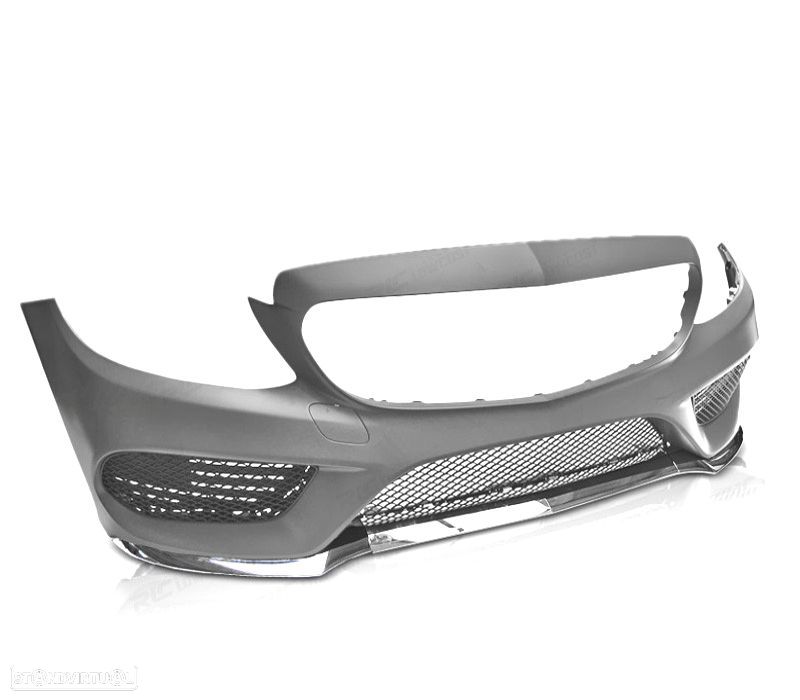 PARA-CHOQUES FRONTAL MERCEDES CLASE C W205 15-18 LOOK AMG - 2