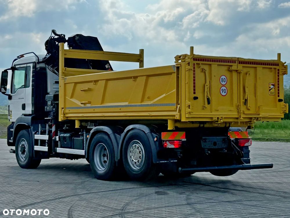 MAN TGS 26.400 *WYWROTKA 4,75m *HIAB X - HIDUO 188 E-3/PILOT *6x4 *STAN BDB - 7