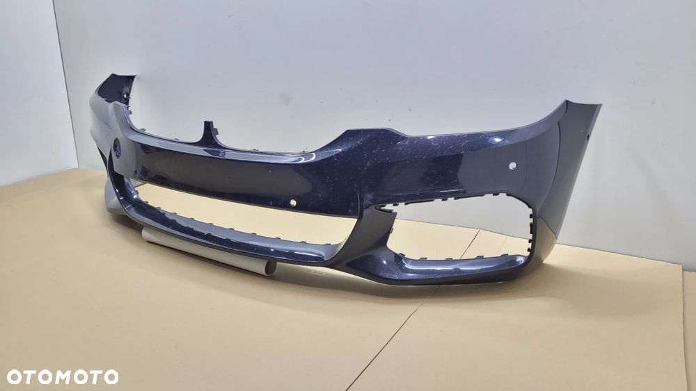 ŁADNY ZDERZAK PRZÓD PRZEDNI BMW 5 G30 G31 M-PAKIET 6 x pdc - 3