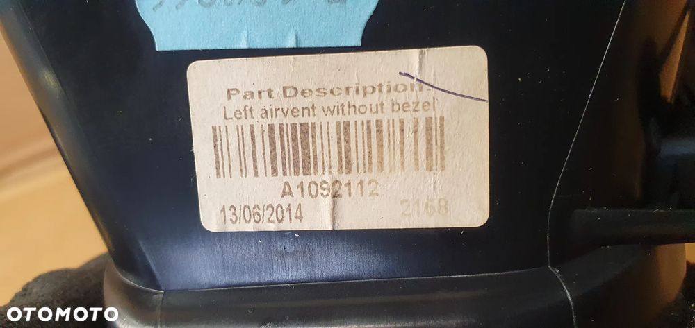 Kratka nawiewu powietrza lewy przód Citroen C3 II 96857498ZD - 6