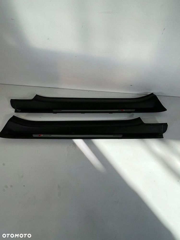 8J0 853 492 G Listwa progowa przednia Audi TT TTS Mk2 2014 KOMPLET PRZÓD - 2