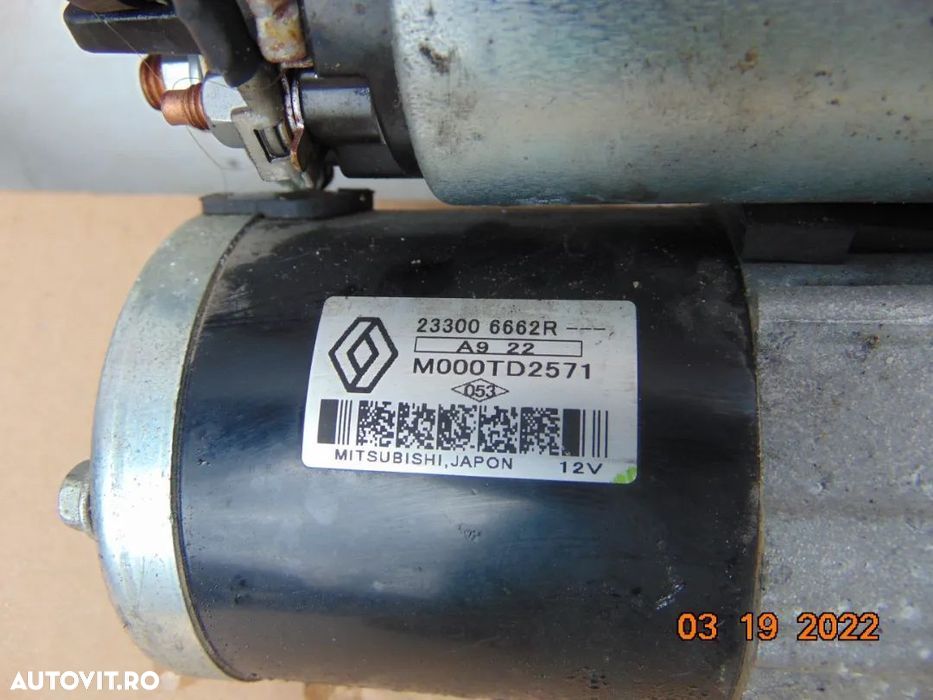 Electromotor Dacia Duster 1.3tce renault captur kadjar koleos clio sce - 2