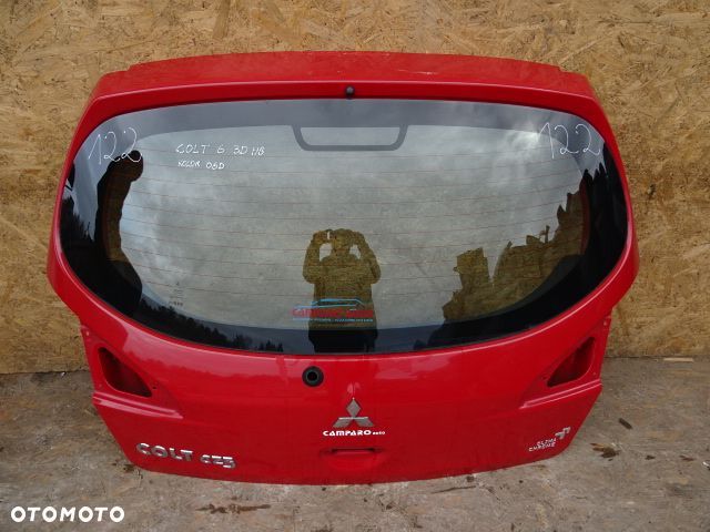 KLAPA TYŁ TYLNA SZYBA BAGAŻNIKA MITSUBISHI COLT VI 04-08 HB 3D LAK:06D NR122 - 1