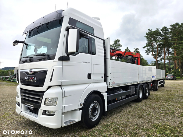 MAN TGX 26.500 6X2 / ZESTAW / PALFINGER 20.501L / ACC  / NAVI