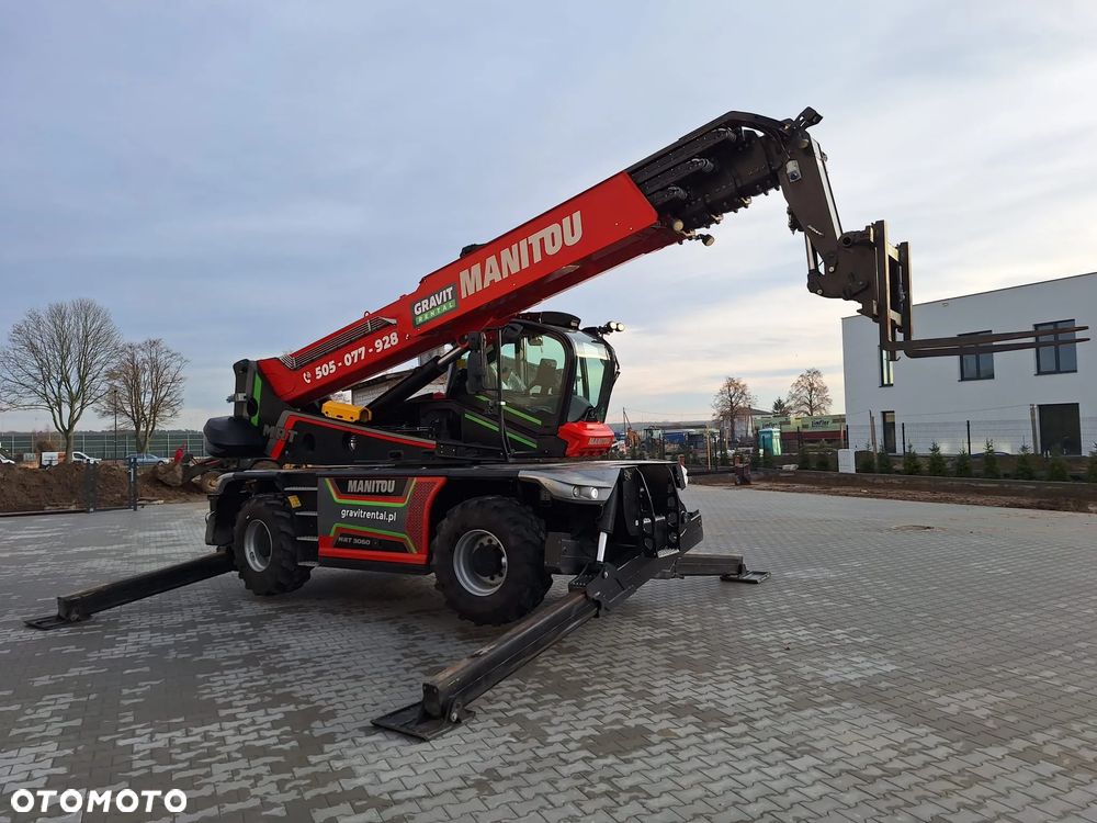 Manitou ładowarka obrotowa teleskopowa MRT 3060 Vision + - 1