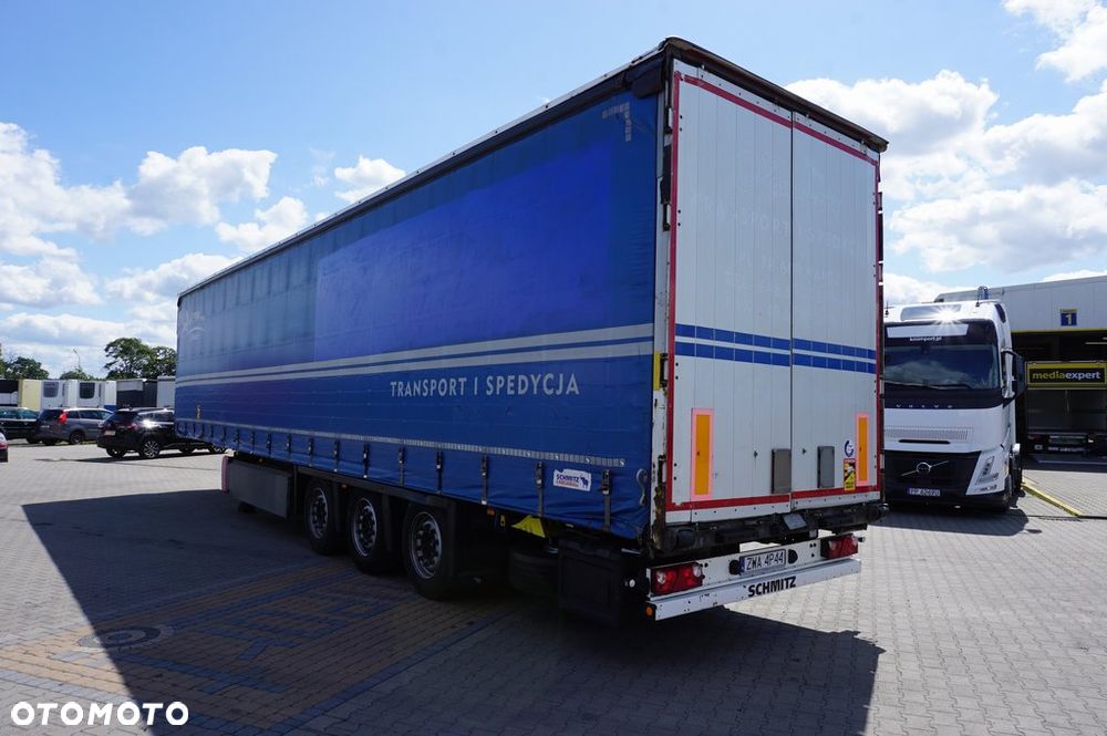 Schmitz Cargobull VARIOS 385/55 R 22,5 BDE ROZSUWANE SŁUPKI TYŁ * 2016 * - 4