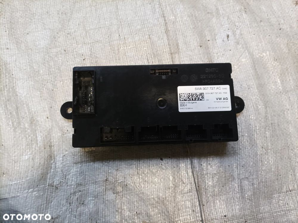 VW Skoda Audi Octavia IV sterownik klimatyzacji 5WA907727AC - 1