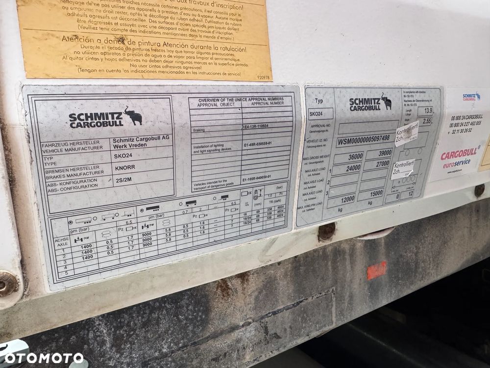 Schmitz Cargobull SKO/sprowadzona/ocynk/doppelstock/ - 22