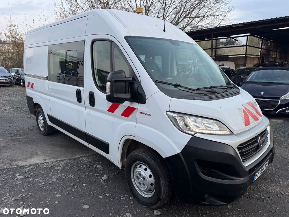 Fiat DUCATO BRYGADÓWKA 2.3jtd 131KM 181tys.km KLIMA, czujniki parkowania, tempomat, kamera, świeżo sprowadzony, OKAZJA!!! - 4