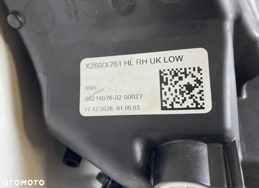 Komplet lamp przednich reflektorów LOW LT Jaguar XF X260 F-PACE X761 - 11