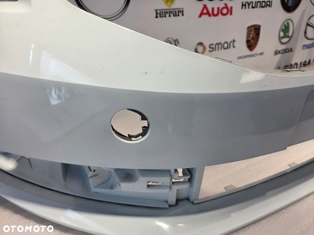 SKODA OCTAVIA 3 III LIFT 16- 5E0 ŁADNY ZDERZAK PRZEDNI PRZÓD NA SPRYSKI I BEZ PDC KOLOR BIAŁY NR 5E0807221N NR AUKCJI NZ2117 - 11