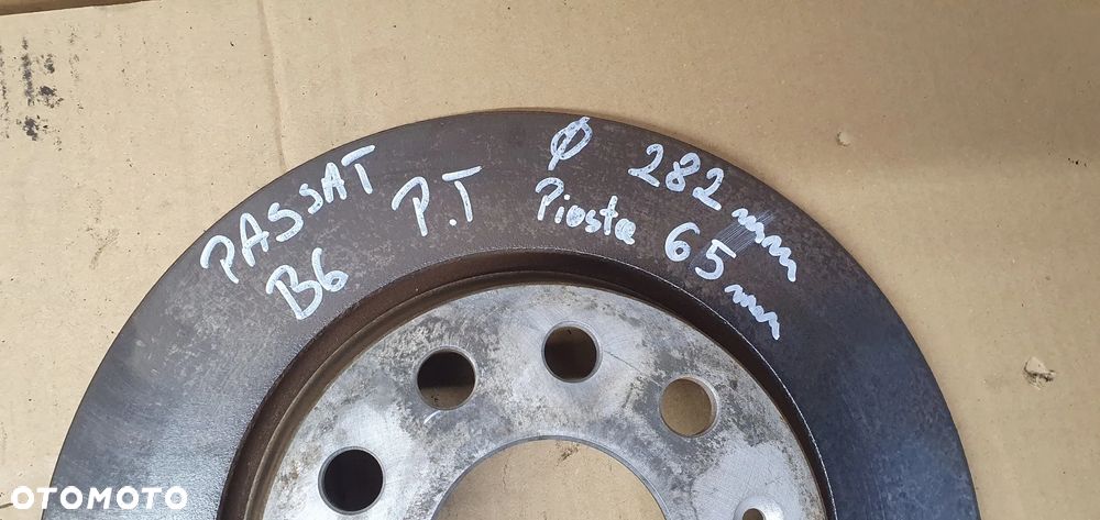Tarcze hamulcowe tył tylne VW Passat B6 - 7