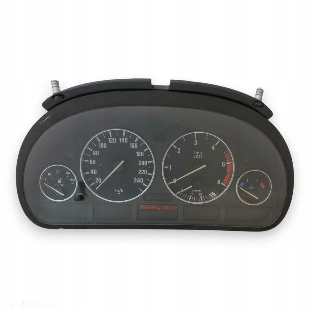 LICZNIK ZEGARY 6914914 BMW E39 2.0 2.5 3.0 D Diesel 252 263km europa - 3
