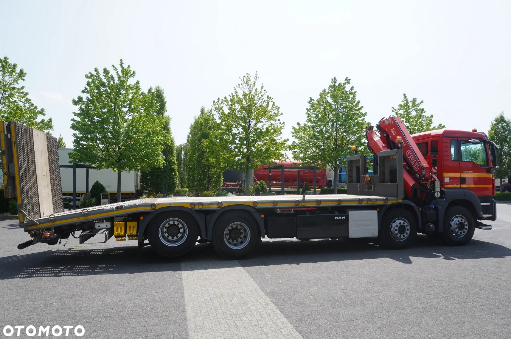 MAN TGS 35.360 E6 8x2 / HDS Fassi F235 / 6,5 t udźwig / 8,3 m wysięg - 9