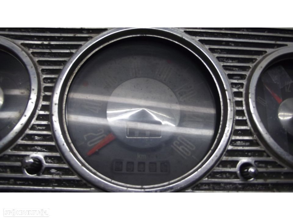 ford taunus quadrante conta kms +frente em aluminio - 4