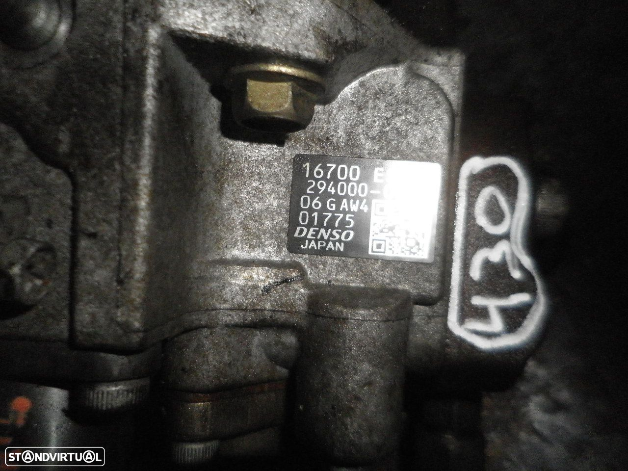 Bomba Injectora 16700ES60A 294000 0470 NISSAN  X-TRAIL 1 FASE 2 2006 2.2DCI 4X4 136CV 5P PRETO DENSO - 4