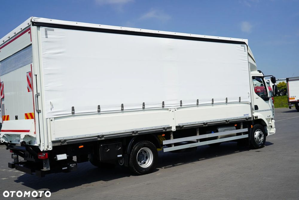 DAF LF / 260 / E 6 / ACC / BURTOFIRANKA + WINDA / ŁAD. 8 975 KG / 18 PALET - 40