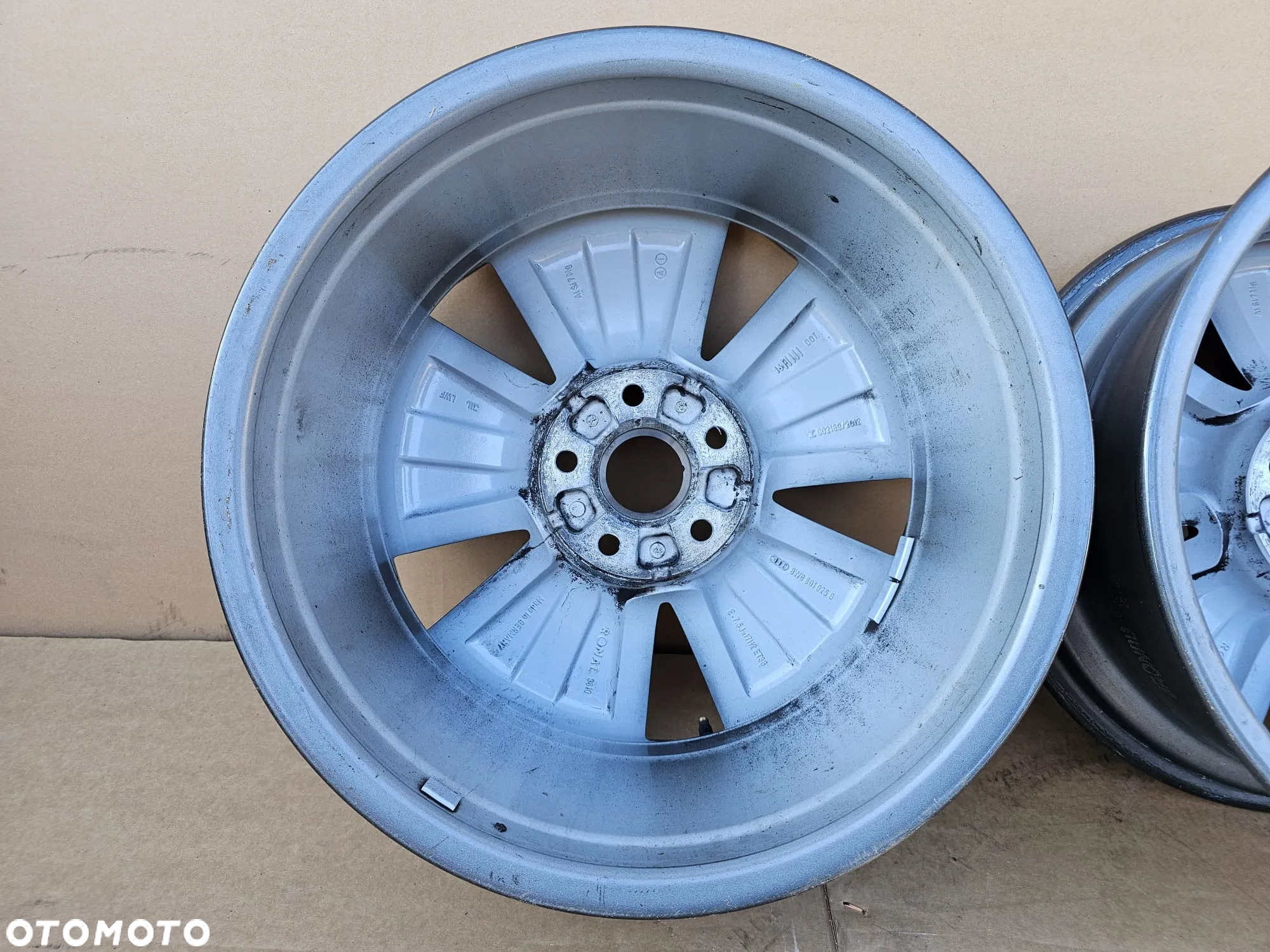 (F127) Audi OE S-Line A4 B9 A6 S6 C8 / 8W0601025G /  7,5Jx17 ET38 5x112 - 8